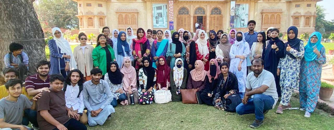 National Textile University Karachi Campus Students Embark on a Cultural Journey, Exploring Pakistan's Rich Heritage and History at Mohatta Palace Museum, Karachi