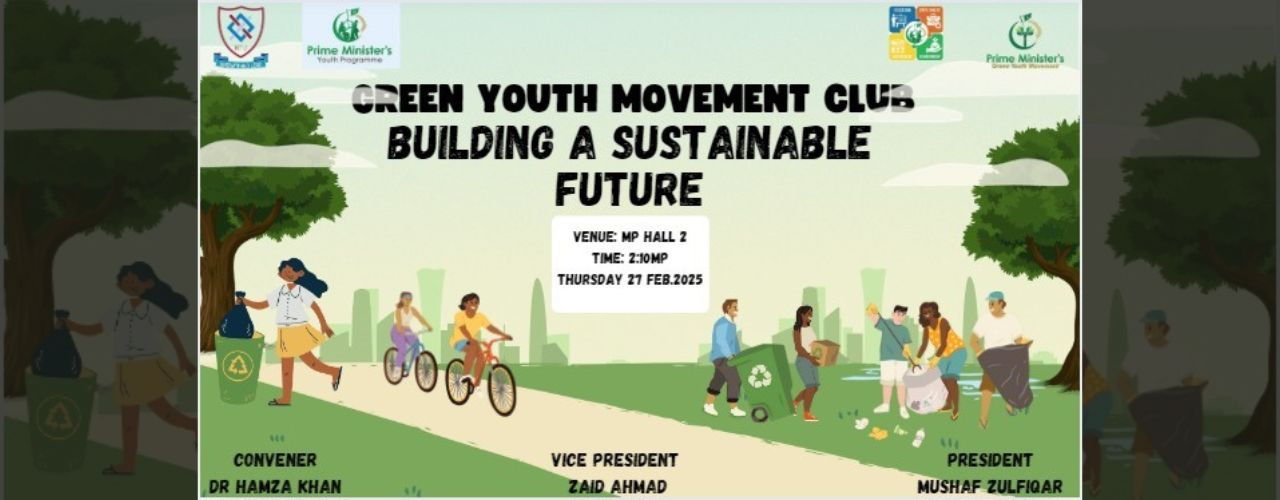 Green Youth Movement Club Hosts Seminar on 