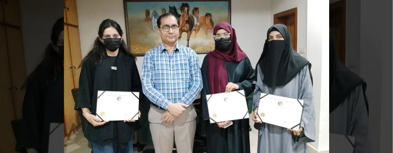 NTU Faisalabad Students Bring Laurels to University, Successfully Complete Internship at ISPR