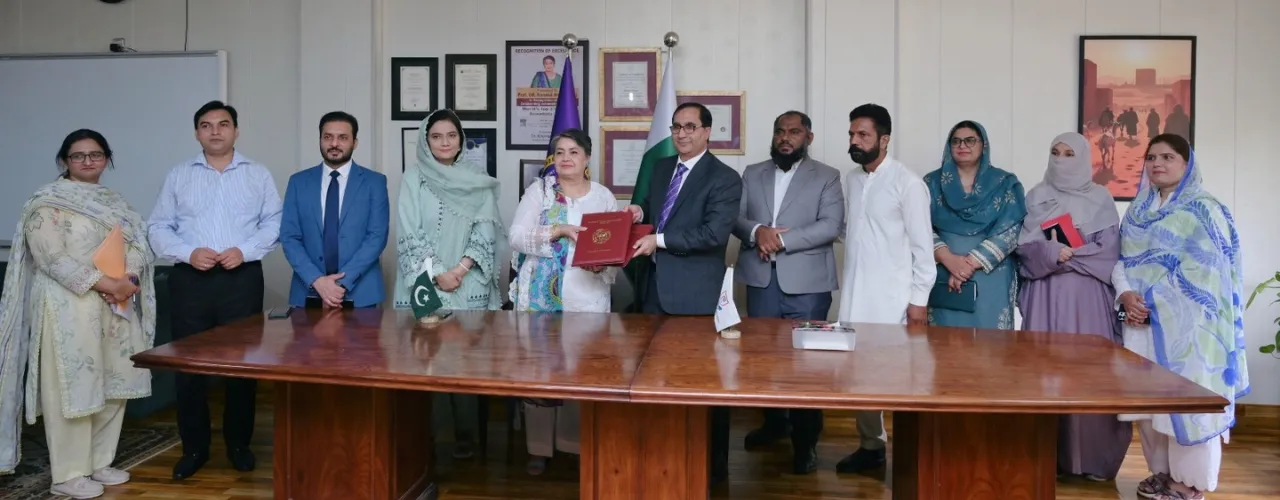 NTU and GCWU Faisalabad Sign Landmark Academic MoU
